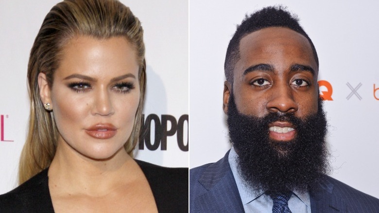 Khloe Kardashian and James Harden