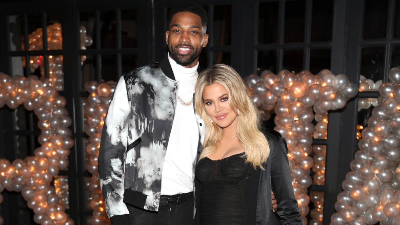 Tristan Thompson and Khloe Kardashian