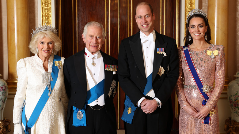 King Charles Prince William Kate Middleton