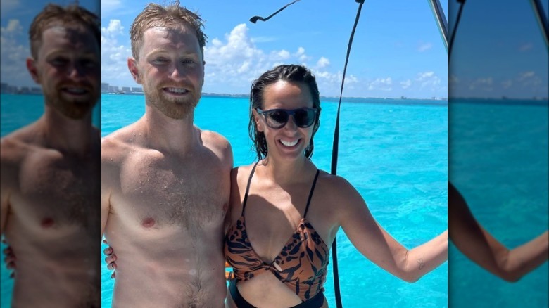 Kristen Doute on boat with boyfriend Luke Broderick