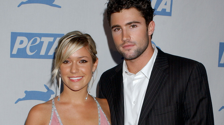 Kristin Cavallari and Brody Jenner at a PETA event