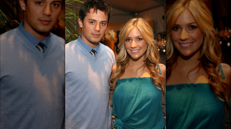 Stephen Colletti and Kristin Cavallari at a Mercedes-Benz event