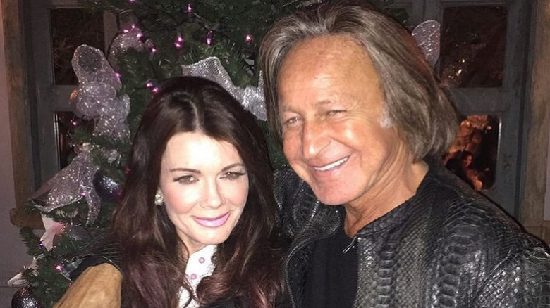 Lisa Vanderpump with Mohamed Hadid