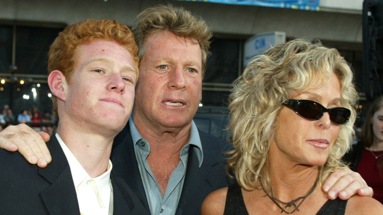 Redmond ONeal with parents