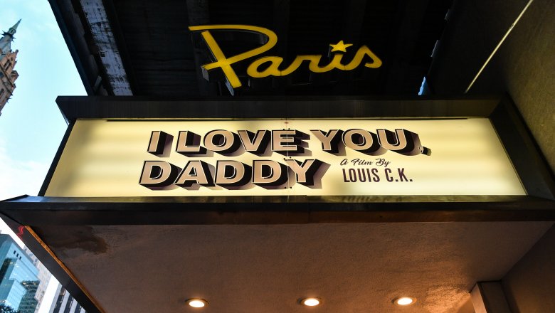 Louis C.K.'s 'I Love You Daddy' movie marquee