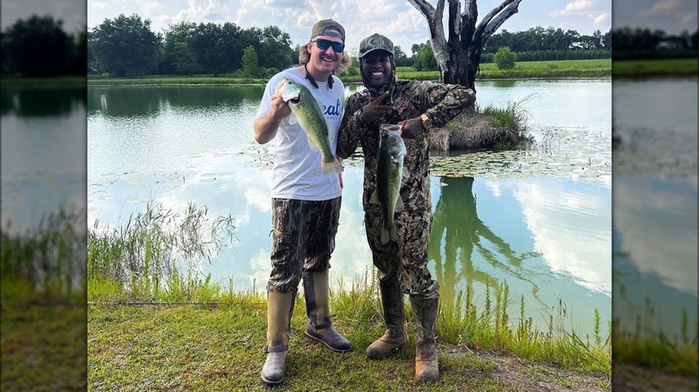 Morgan Wallen Lil Durk fishing