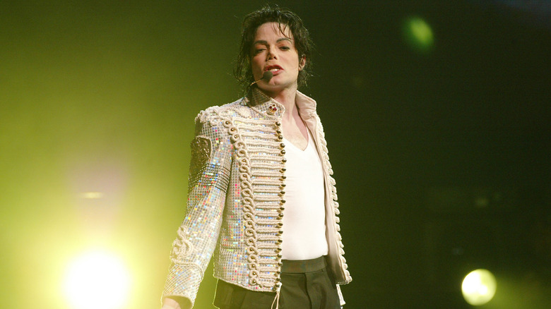 Michael Jackson performing