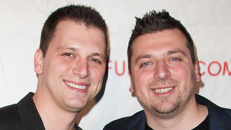 Chris and Albie Manzo, red carpet