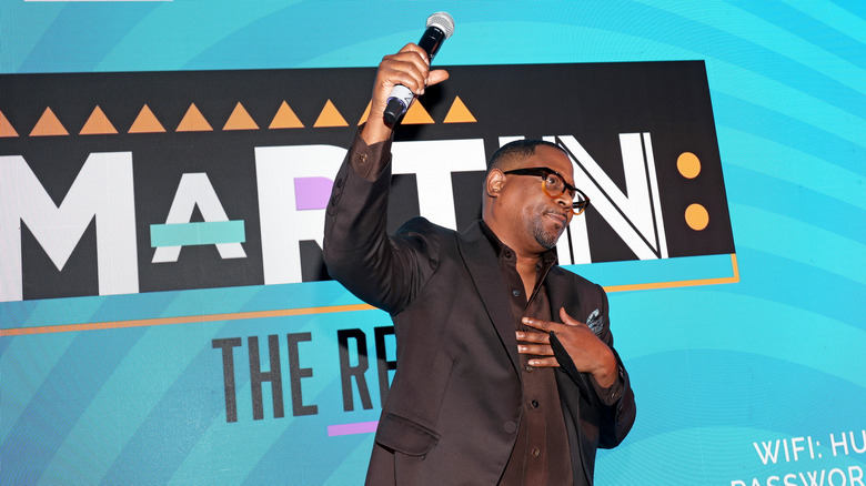 Martin Lawrence on stage