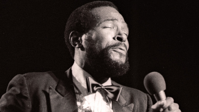 Marvin Gaye singing 