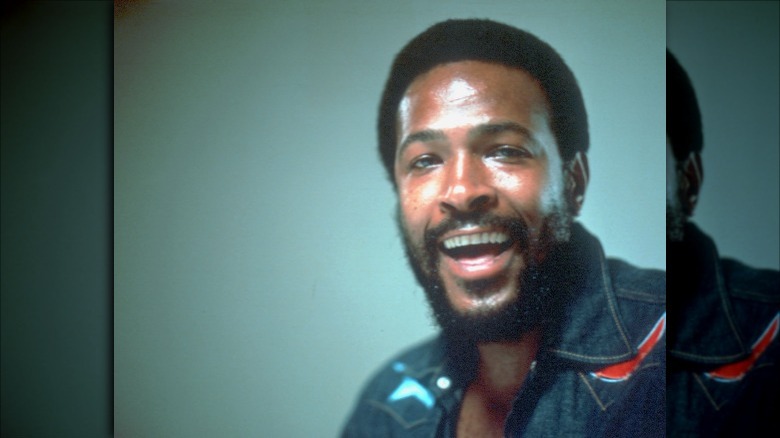 Marvin Gaye smiling big