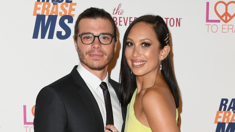 Matthew Lawrence and Cheryl Burke