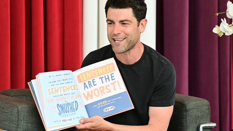 Max Greenfield reading his children's book