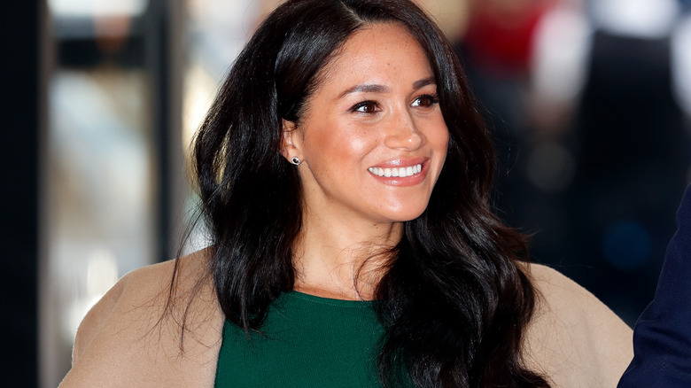 Meghan Markle long hair