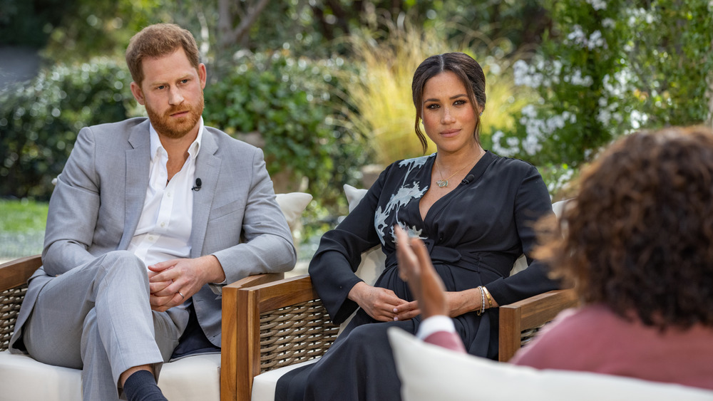 Prince Harry and Meghan Markle sit down with Oprah Winfrey