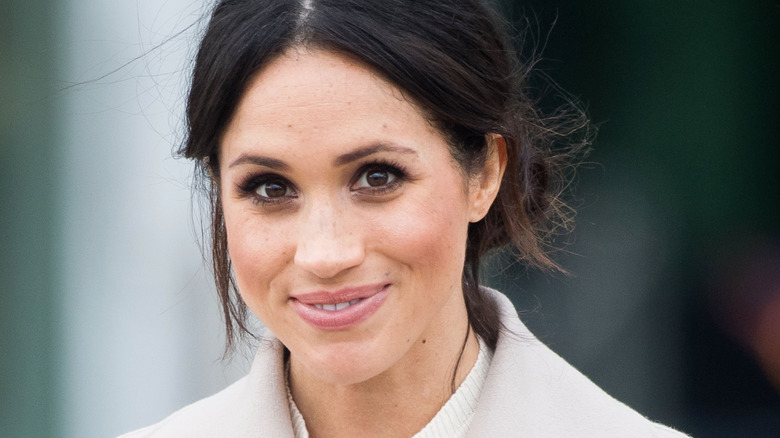 Meghan Markle smiling