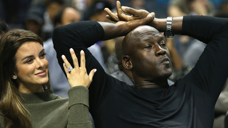 Yvette Prieto and Michael Jordan ring