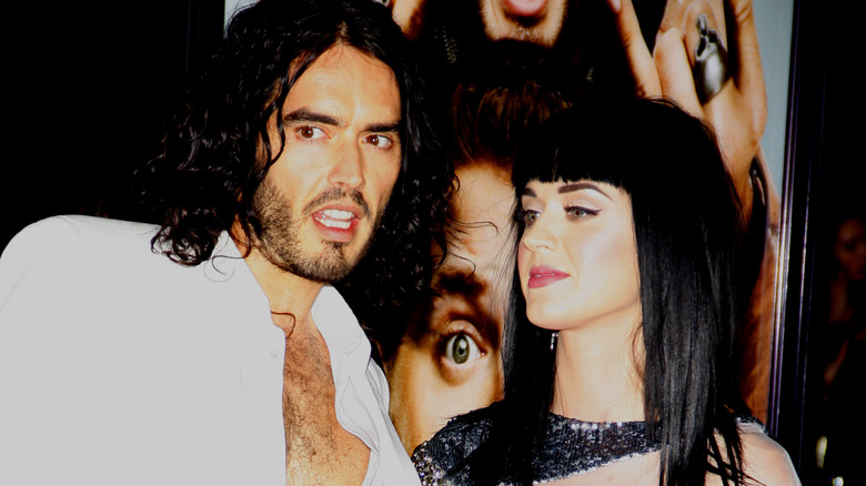 Comedian Russell Brand and musician Katy perry