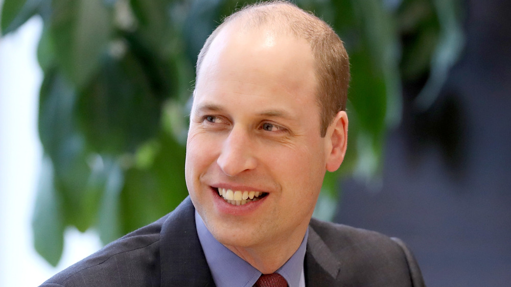 Prince William smiling