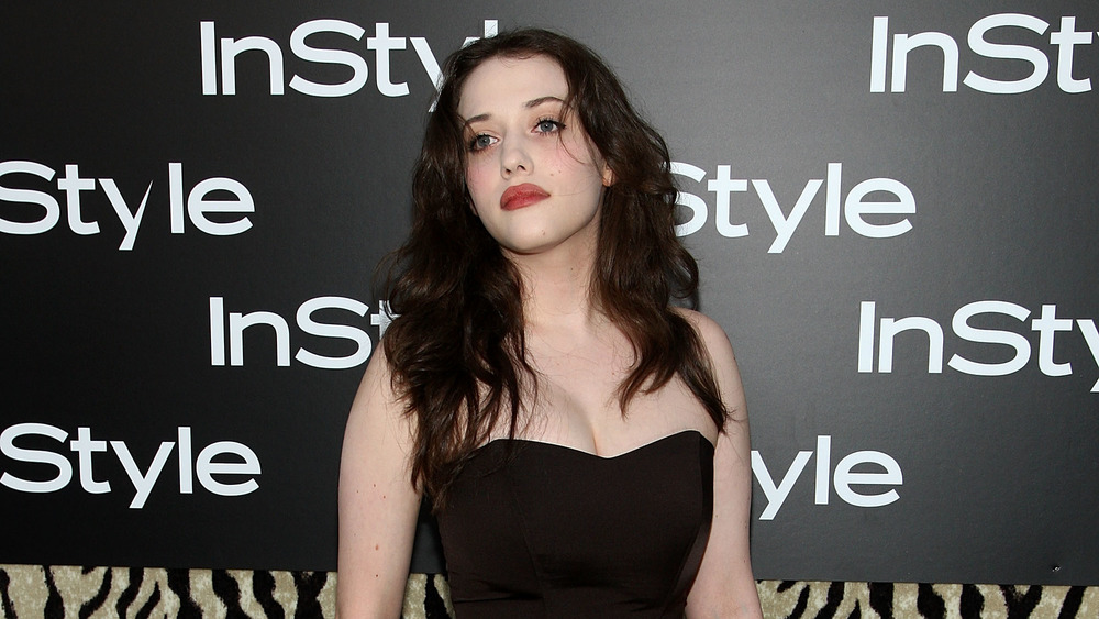 Kat Dennings posing