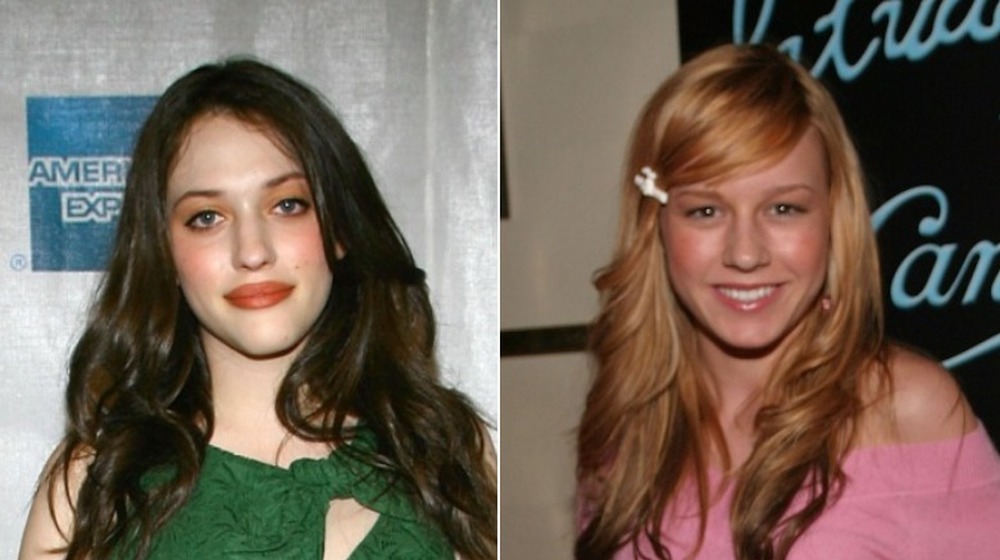 Kat Dennings, Brie Larson split