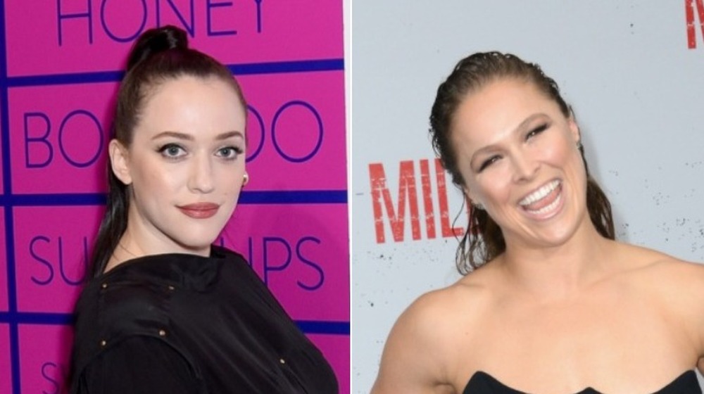 Kat Dennings, Ronda Rousey split