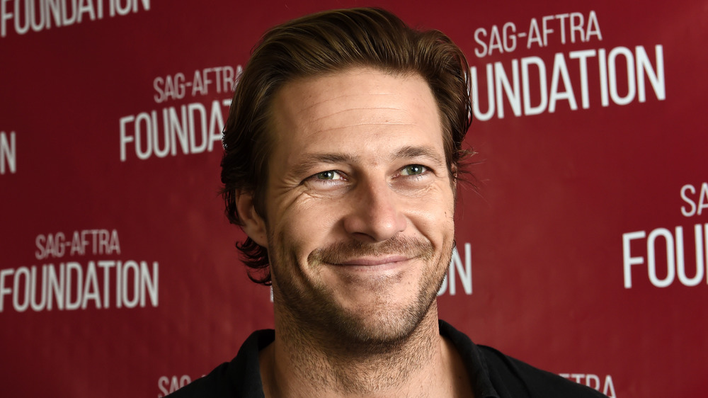 Luke Bracey at a SAG event