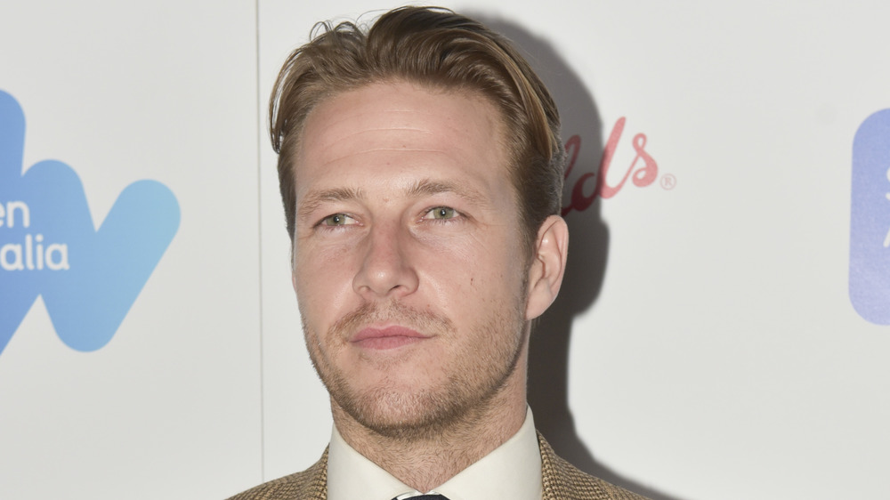 Luke Bracey at a Beverly Hills reception