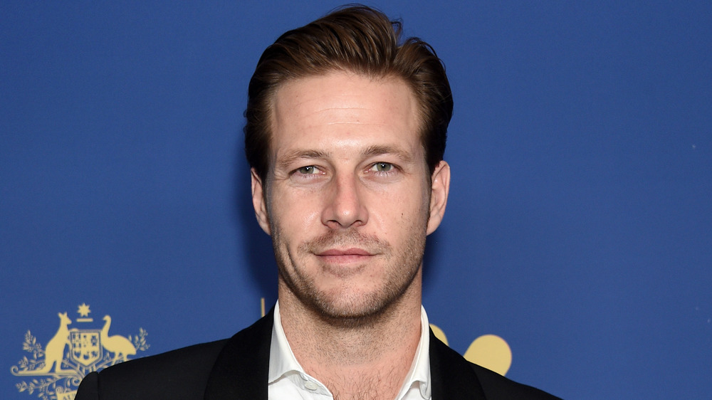 Luke Bracey at a benefit dinner