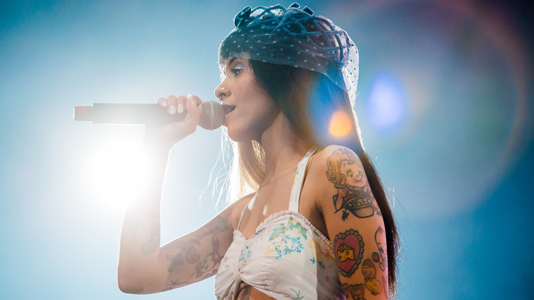 Melanie Martinez performing 