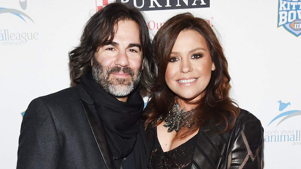 John Cusimano and Rachael Ray posing together