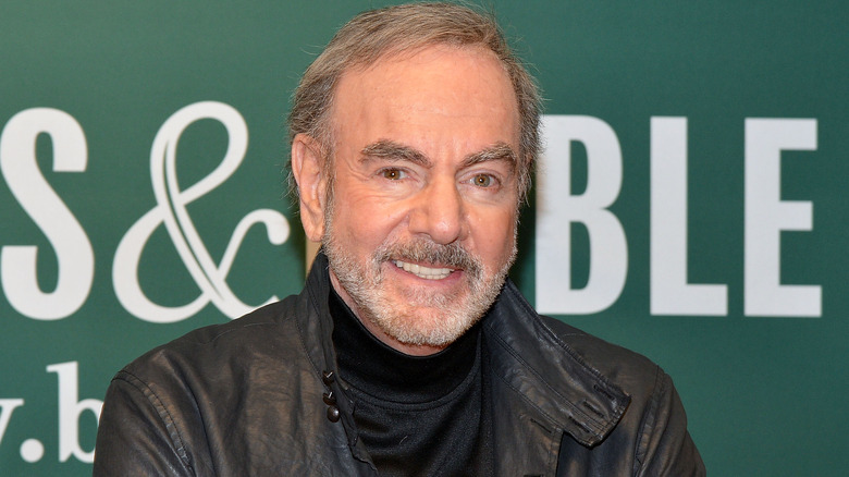 Neil Diamond smiles 