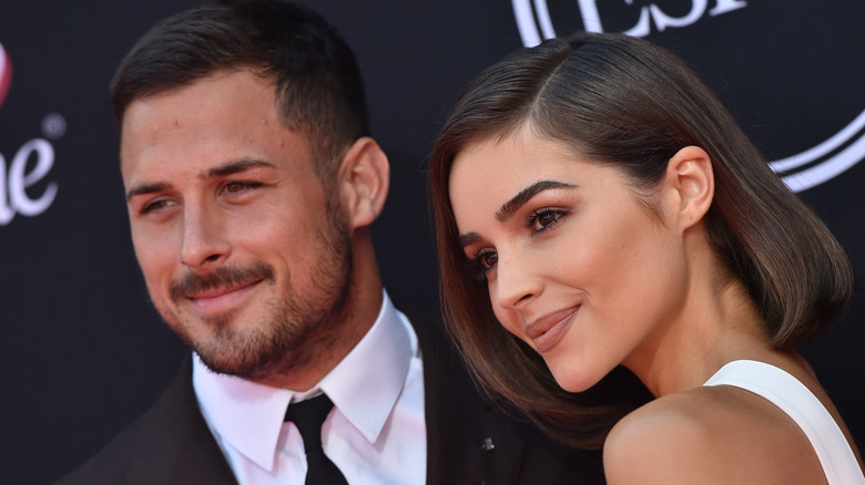 Danny Amendola and Olivia Culpo smiling