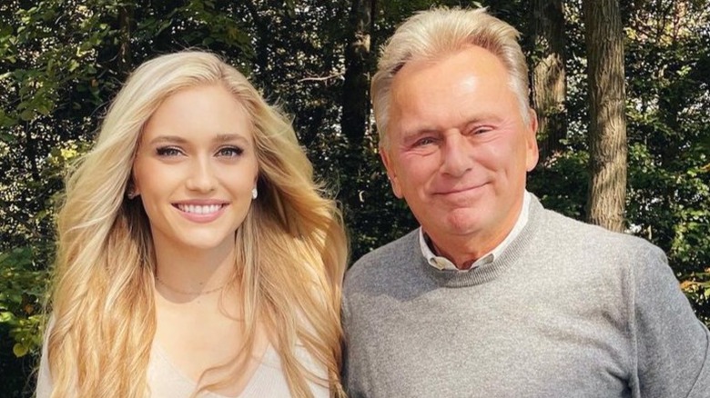 Maggie Sajak and Pat Sajak, smiling