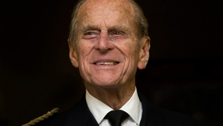 Prince Philip smiling