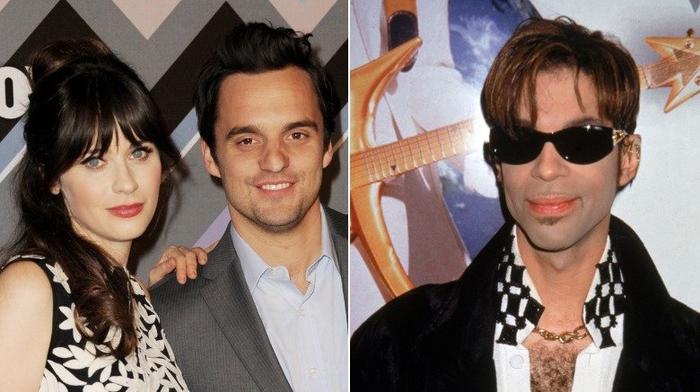 Zooey Deschanel, Jake Johnson, Prince