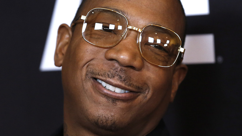 Ja Rule Smiling sunglasses