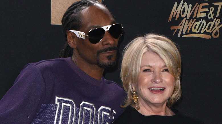 Snoop Dogg and Martha Stewart red carpet