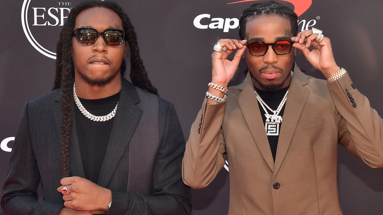 Quavo and Takeoff attending the 2019 ESPYs