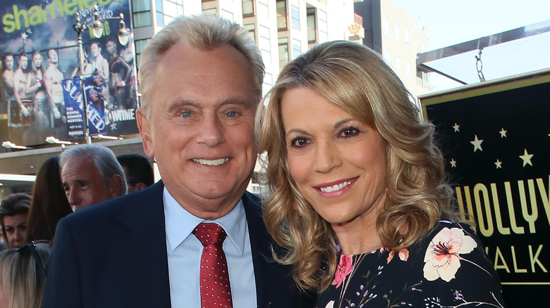 Pat Sajak and Vanna White