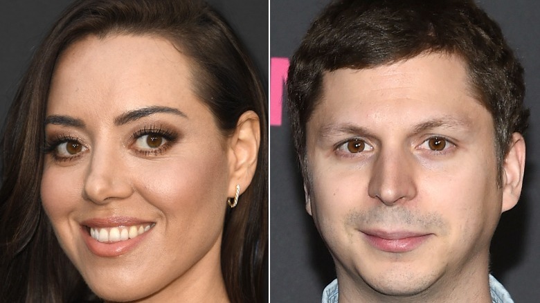 Aubrey Plaza and Michael Cera