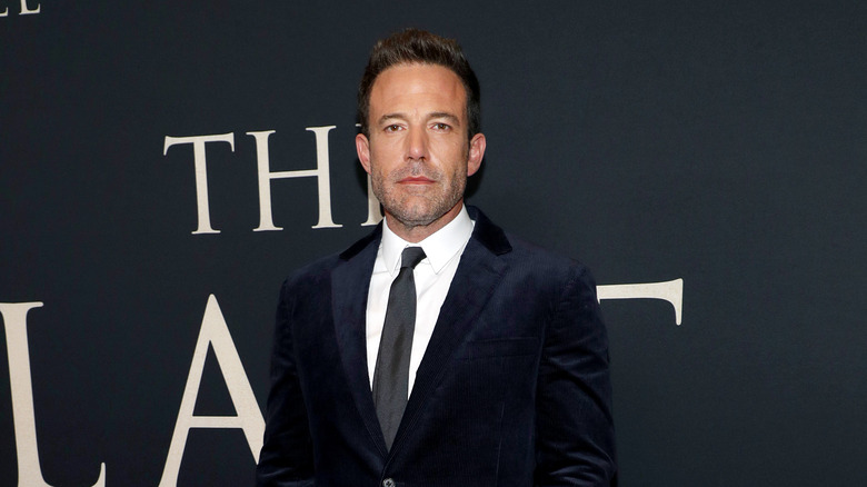 Ben Affleck on the red carpet