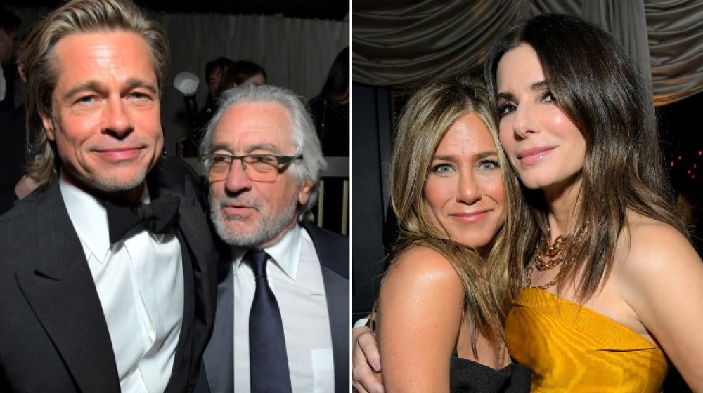 Brad Pitt, Robert De Niro, Jennifer Aniston, Sandra Bullock