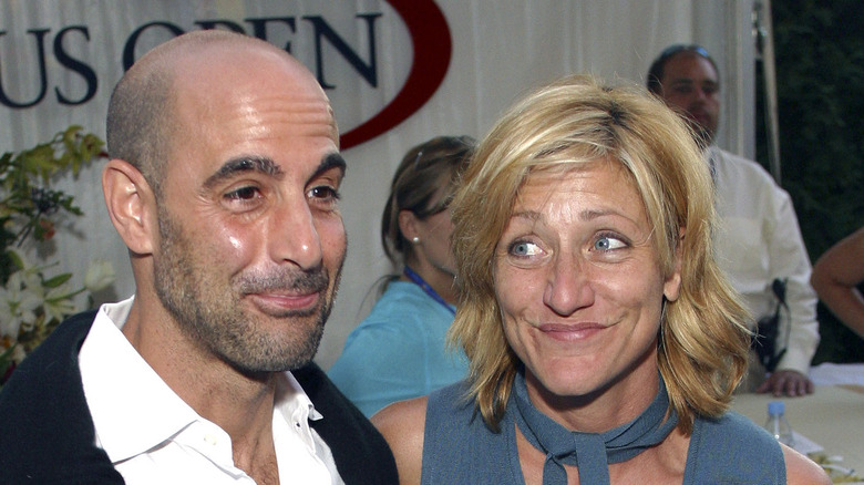 Stanley Tucci and Edie Falco