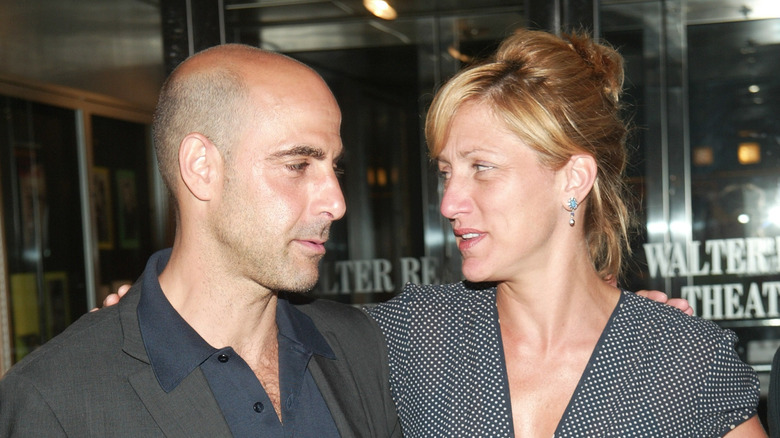 Stanley Tucci and Edie Falco