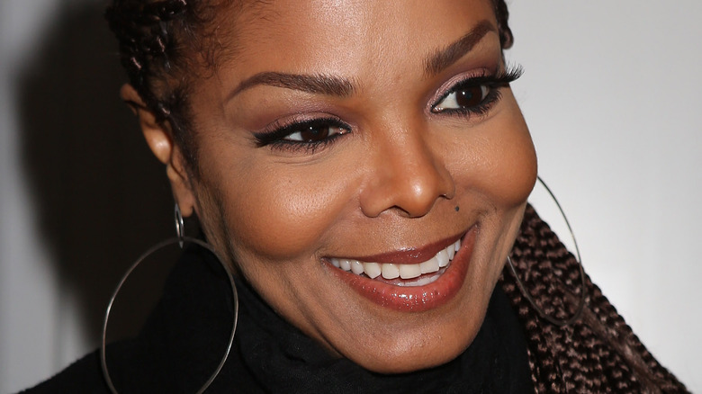 Janet Jackson smiling