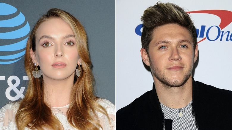 Jodie Comer and Niall Horan side by side