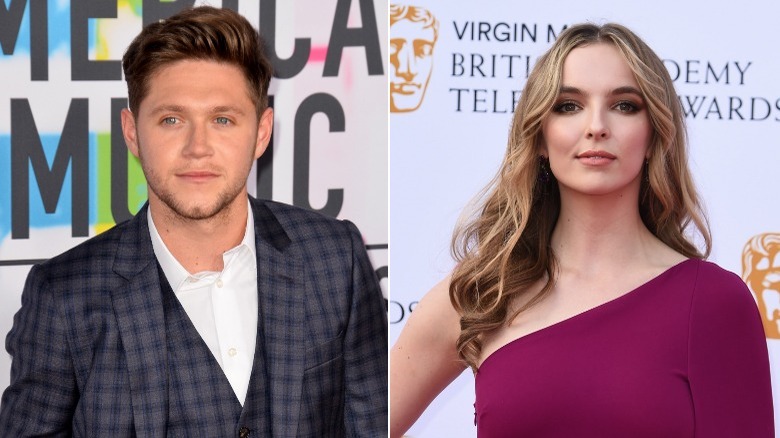 Niall Horan and Jodie Comer side by side