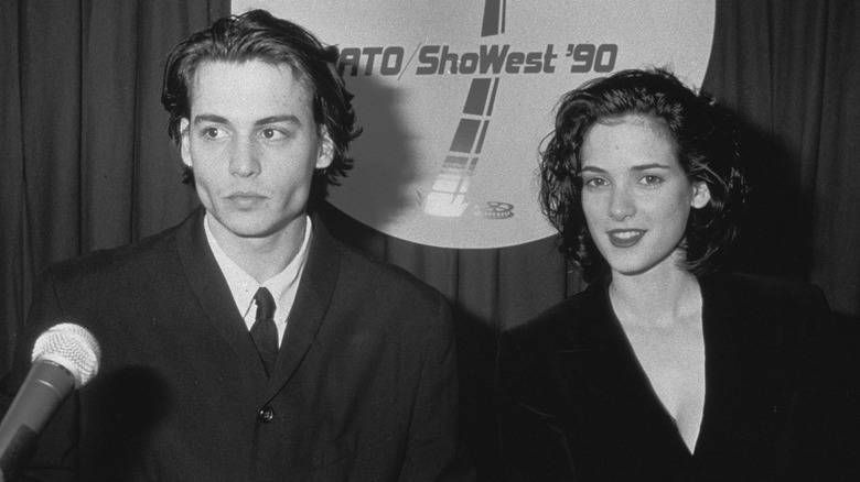 Johnny Depp and Winona Ryder together 