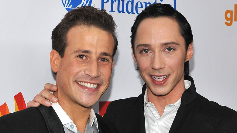 Victor Voronov and Johnny Weir